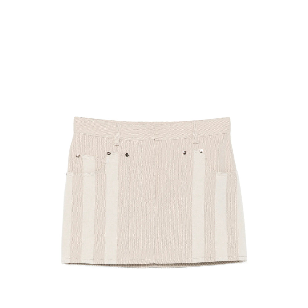 Fendi Neutrals Skirts - Straight Skirts Women FENDI