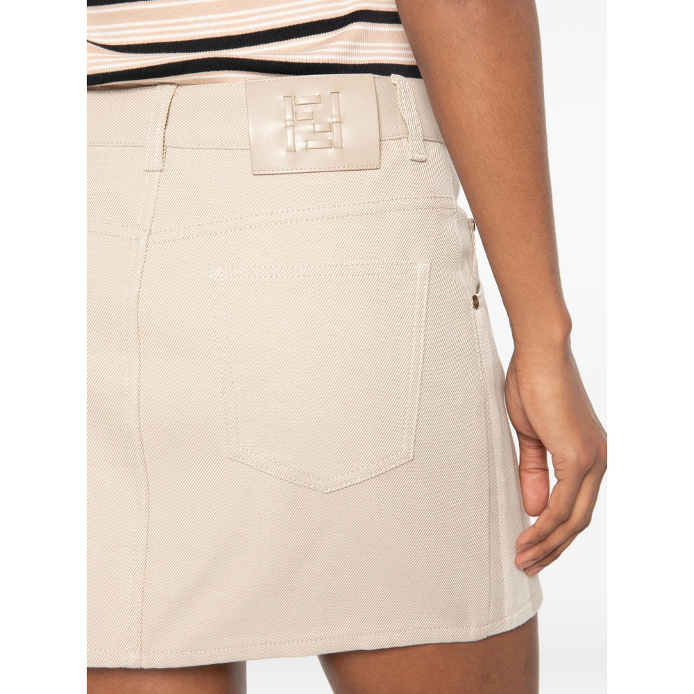 Fendi Neutrals Skirts - Straight Skirts Women FENDI