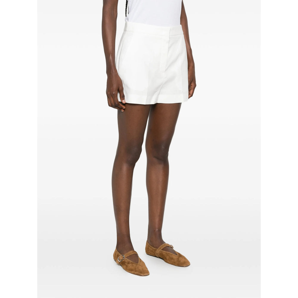Fendi White Shorts - Tailored Shorts Women FENDI