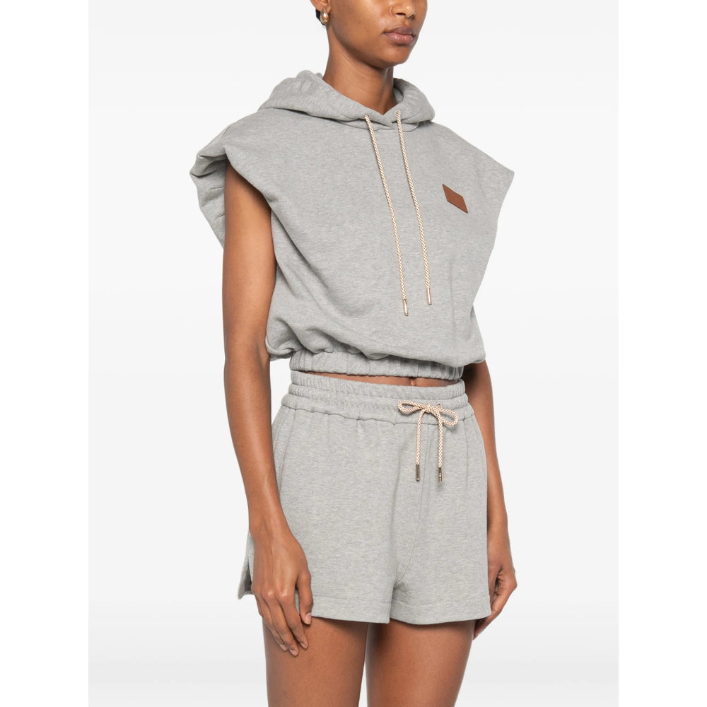 Fendi Grey Tops - Hoodies Women FENDI