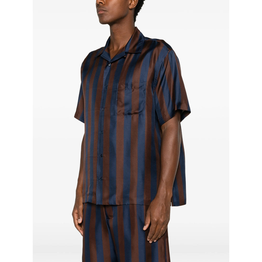 Fendi Blue Shirts Men FENDI
