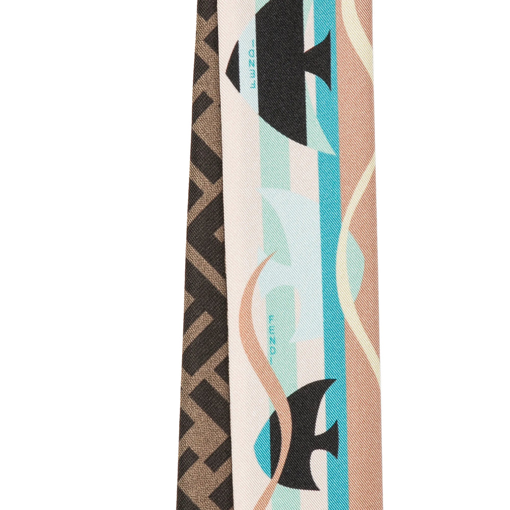 Fendi Blue Scarves Women FENDI