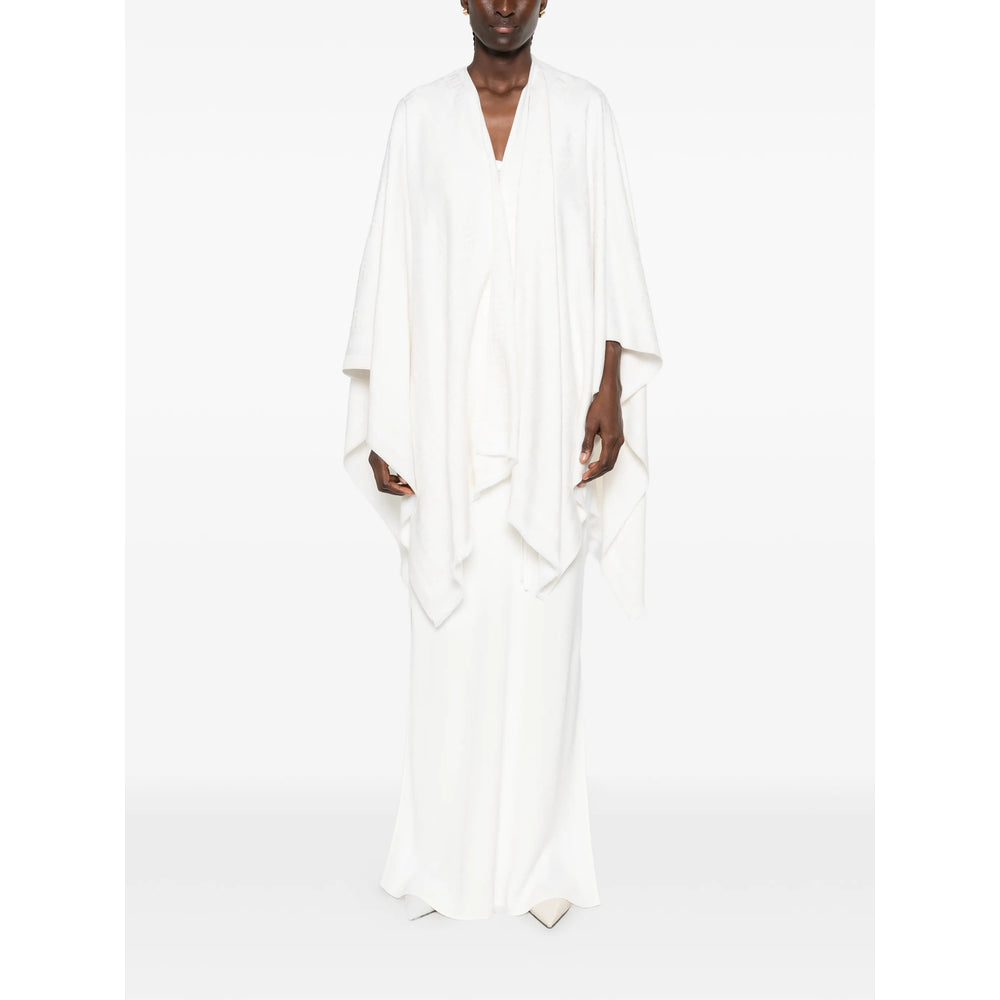 Fendi White Jackets - Capes & Ponchos Women FENDI