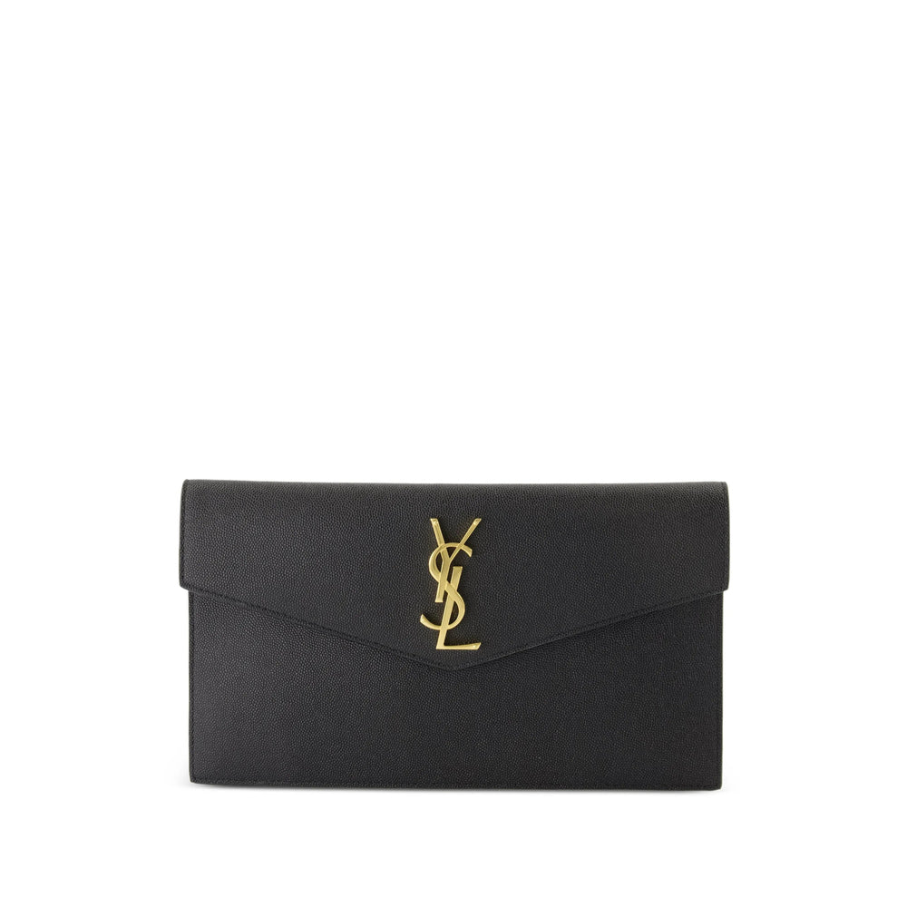 Saint Laurent Black Clutch Bags Women SAINT LAURENT