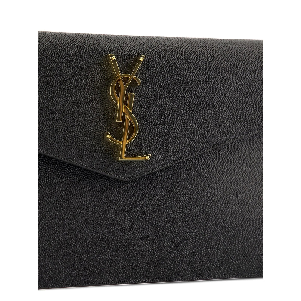 Saint Laurent Black Clutch Bags Women SAINT LAURENT