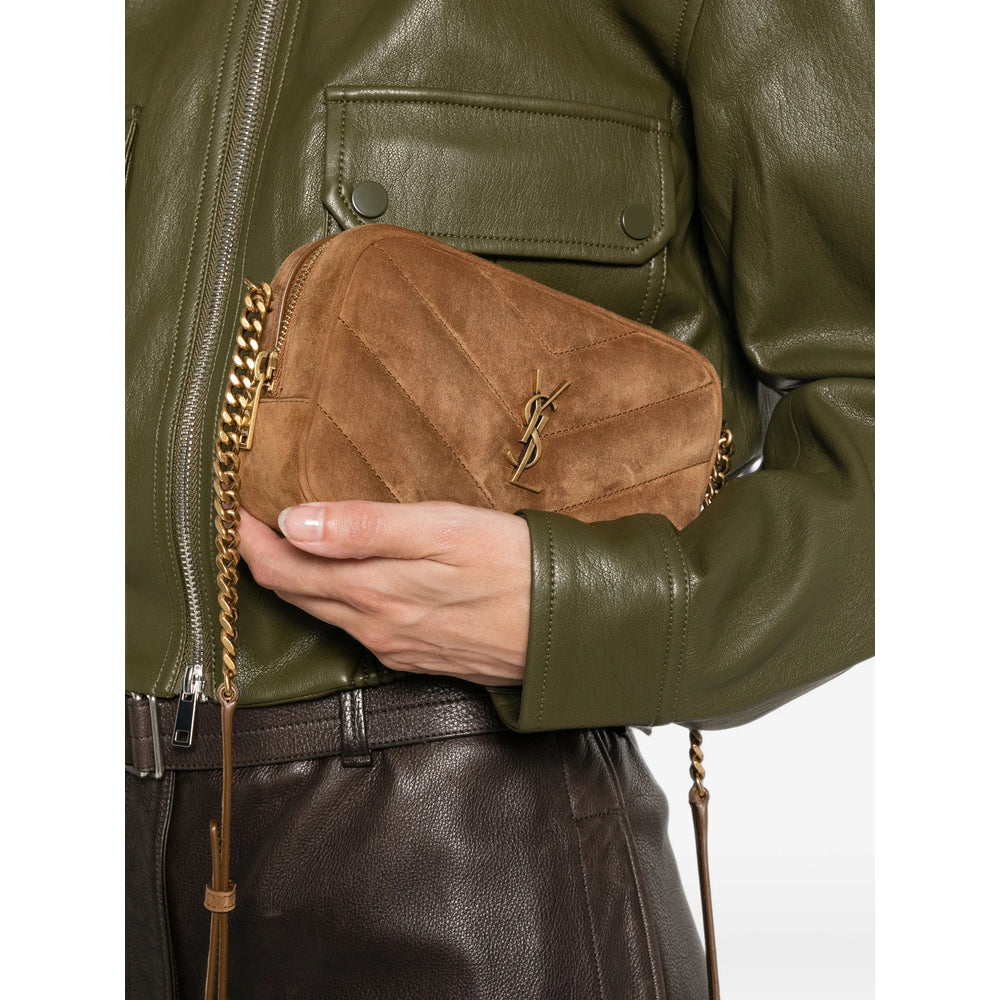 Saint Laurent Brown Satchels & Cross Body Bags Women SAINT LAURENT