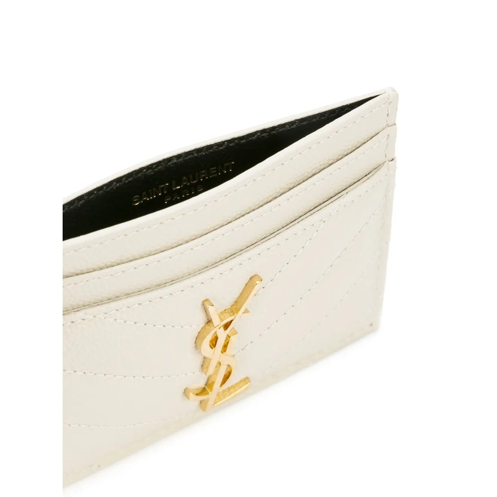 Saint Laurent White Wallets & Purses Women SAINT LAURENT