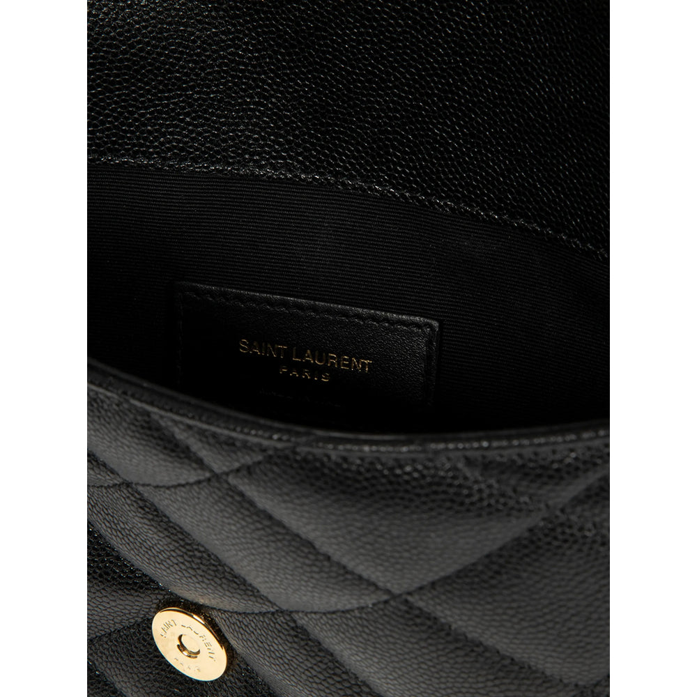 Saint Laurent Black Clutch Bags Women SAINT LAURENT
