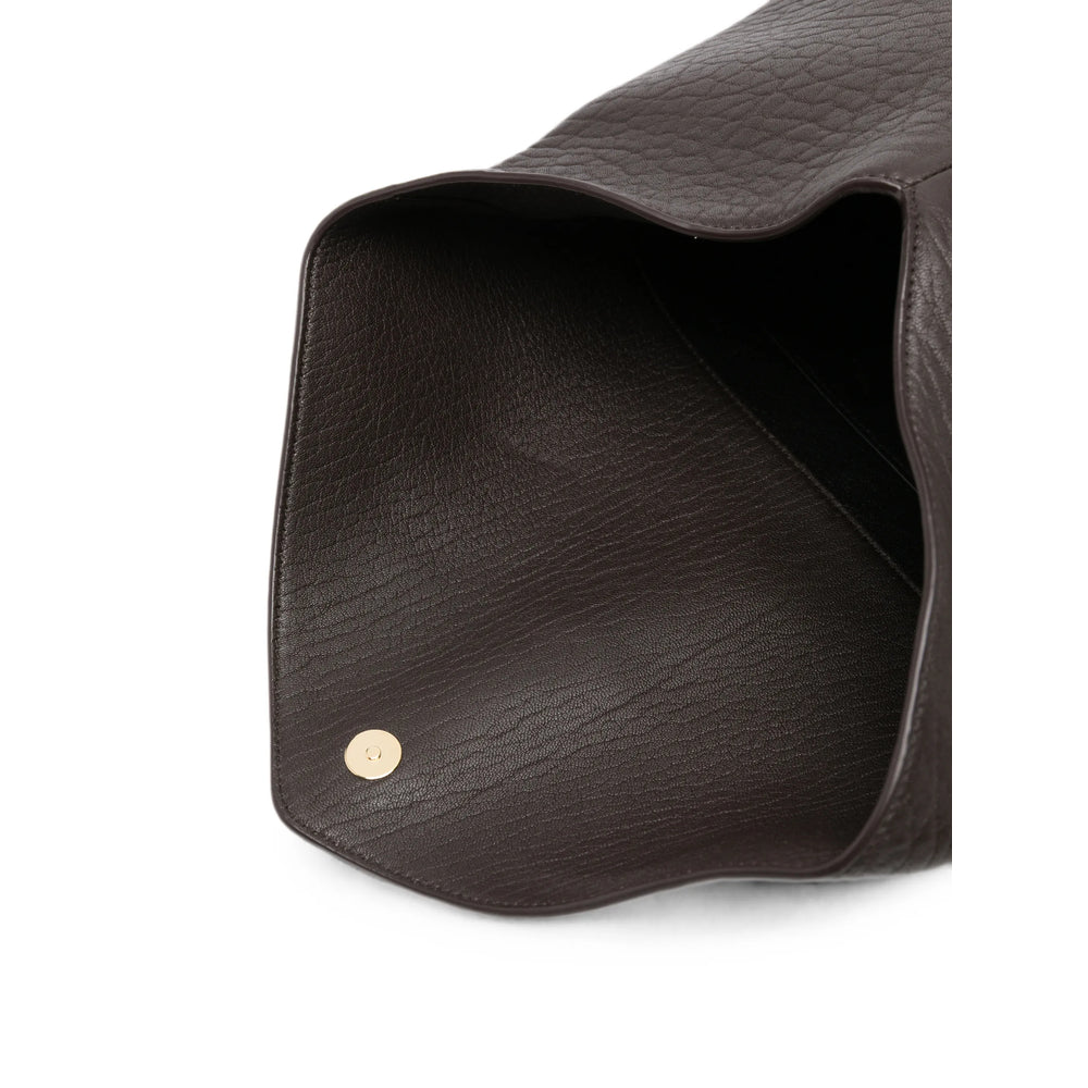 Saint Laurent Brown Clutch Bags Women SAINT LAURENT