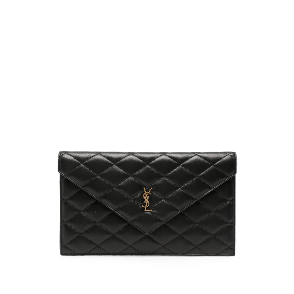 Saint Laurent Black Clutch Bags Women SAINT LAURENT
