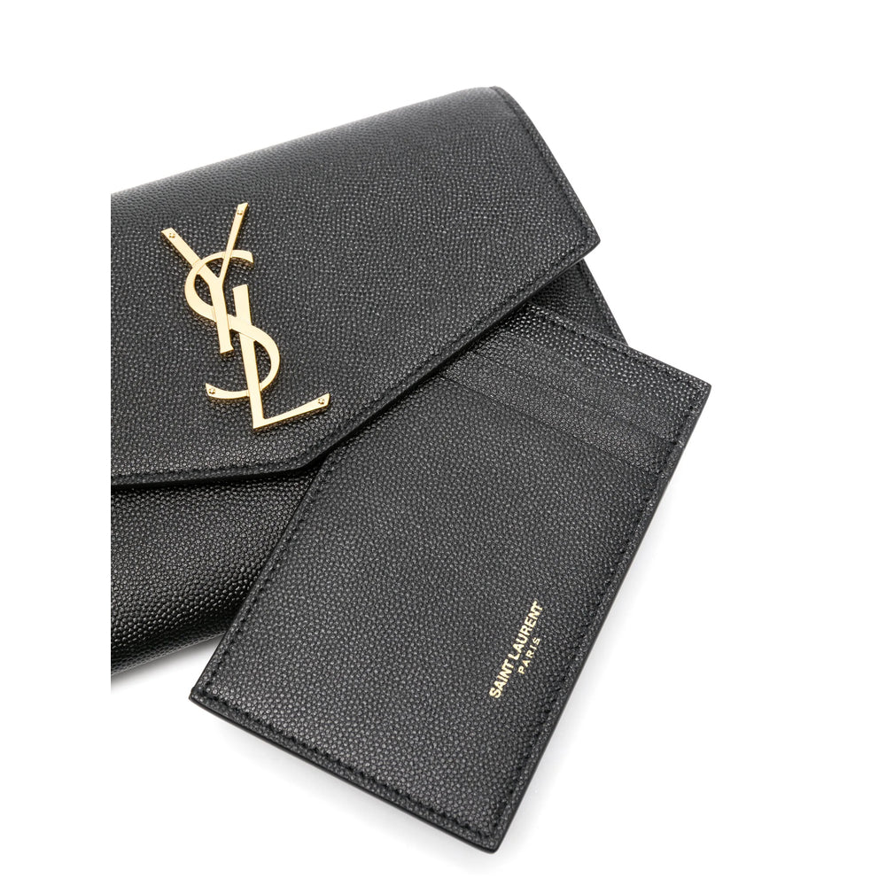 Saint Laurent Black Clutch Bags Women SAINT LAURENT