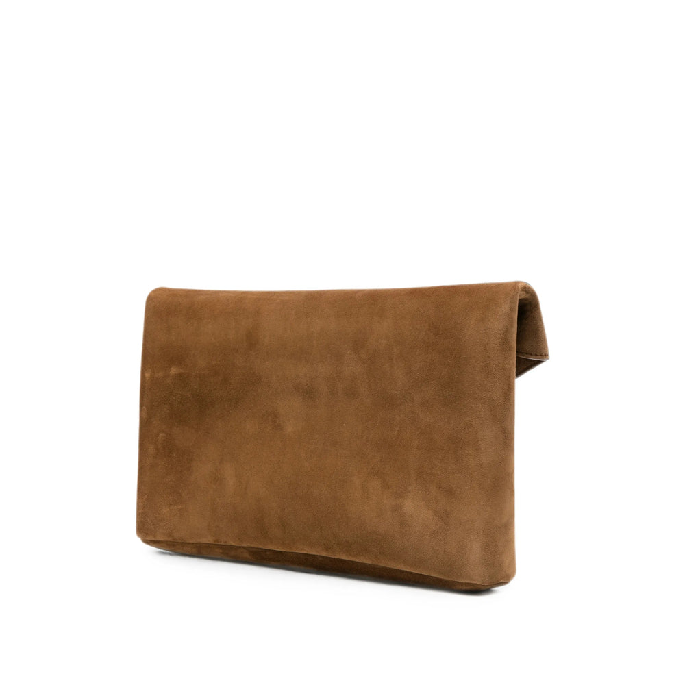Saint Laurent Brown Clutch Bags Women SAINT LAURENT