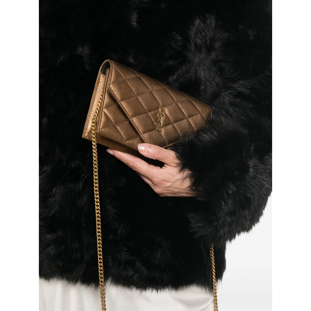 Saint Laurent Brown Satchels & Cross Body Bags Women SAINT LAURENT