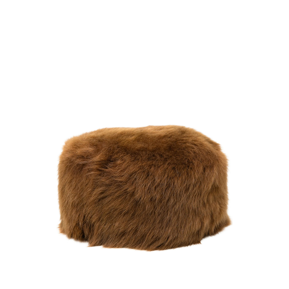 Saint Laurent Brown Hats Women SAINT LAURENT