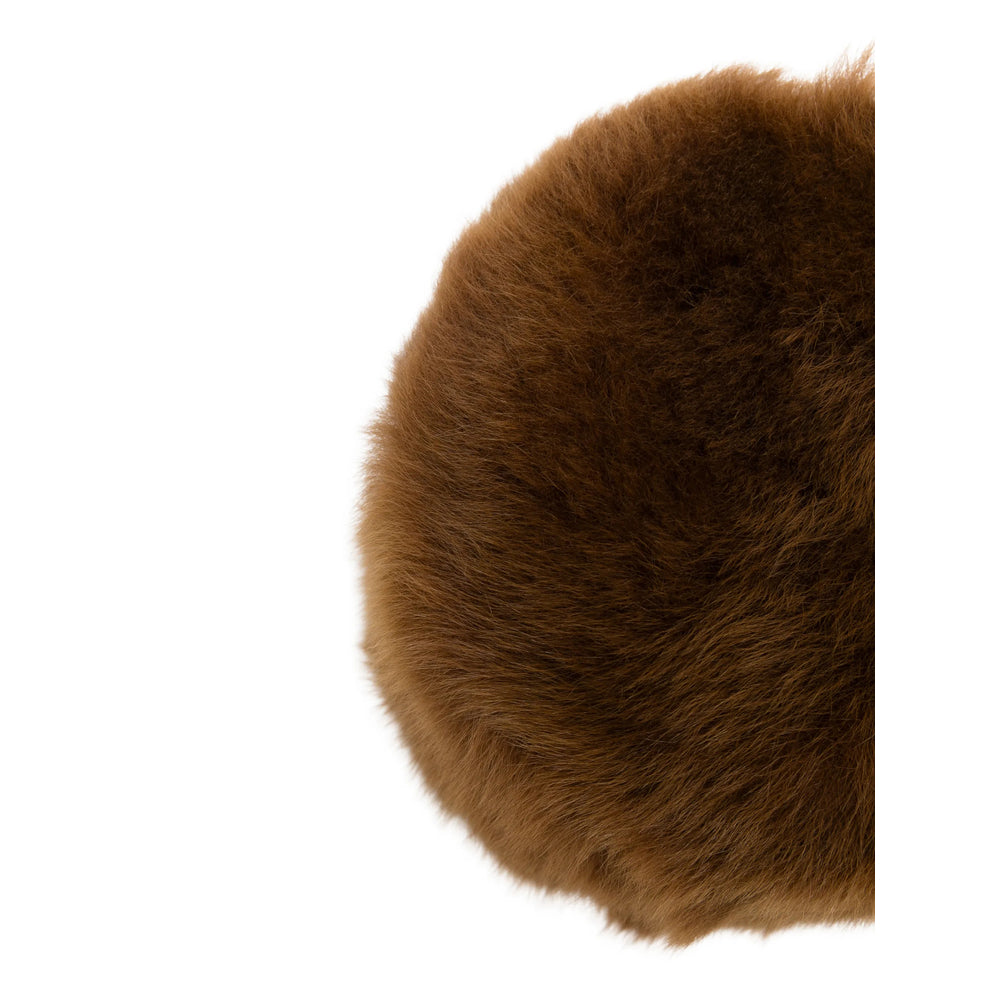 Saint Laurent Brown Hats Women SAINT LAURENT
