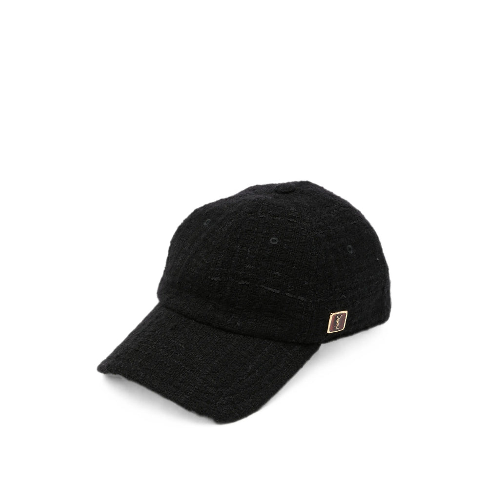 Saint Laurent Black Hats Women SAINT LAURENT