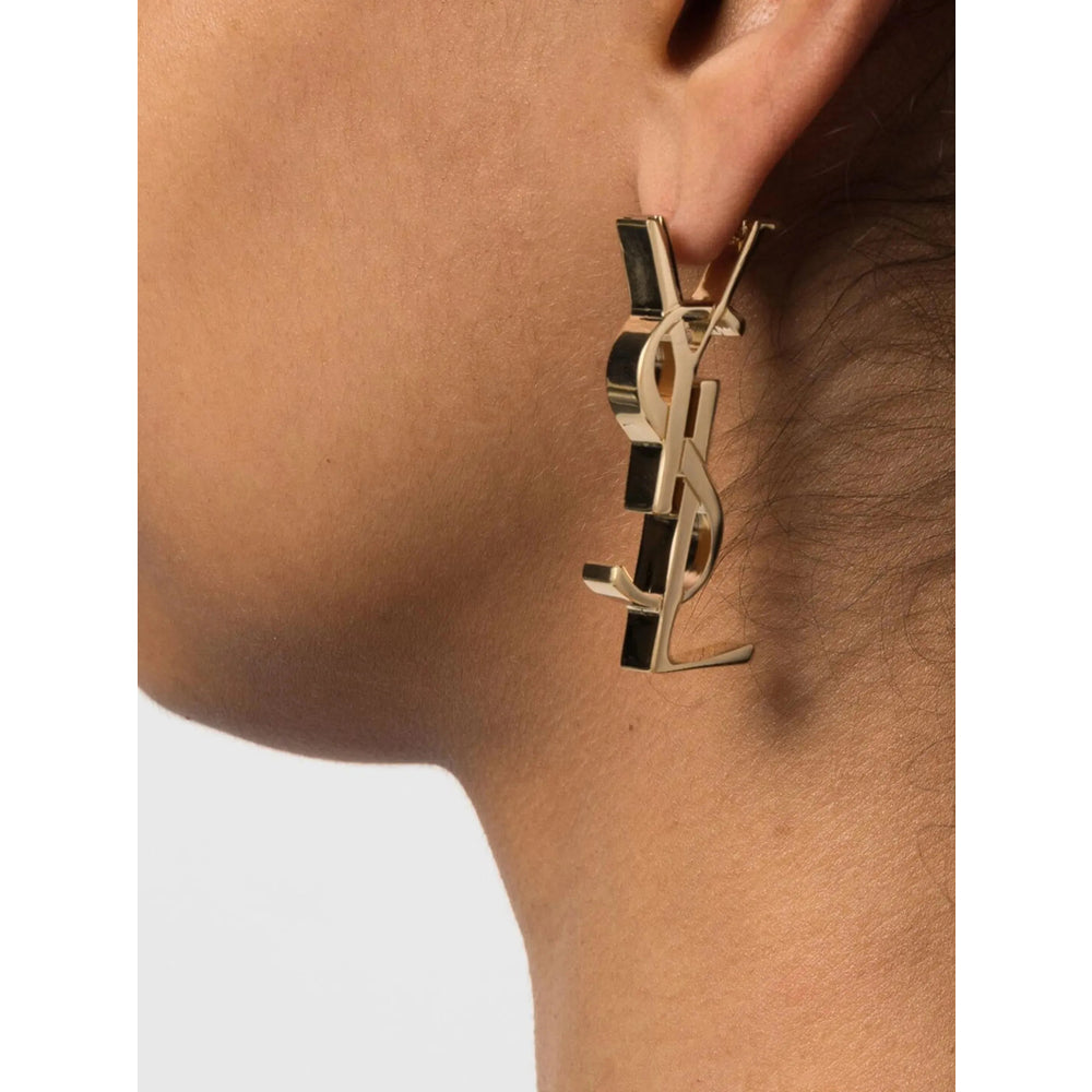 Saint Laurent Gold Earrings Women SAINT LAURENT