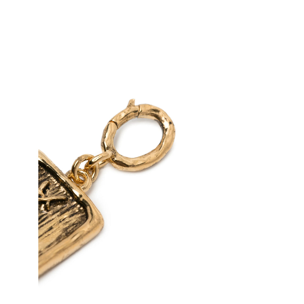 Saint Laurent Gold Necklaces Women SAINT LAURENT