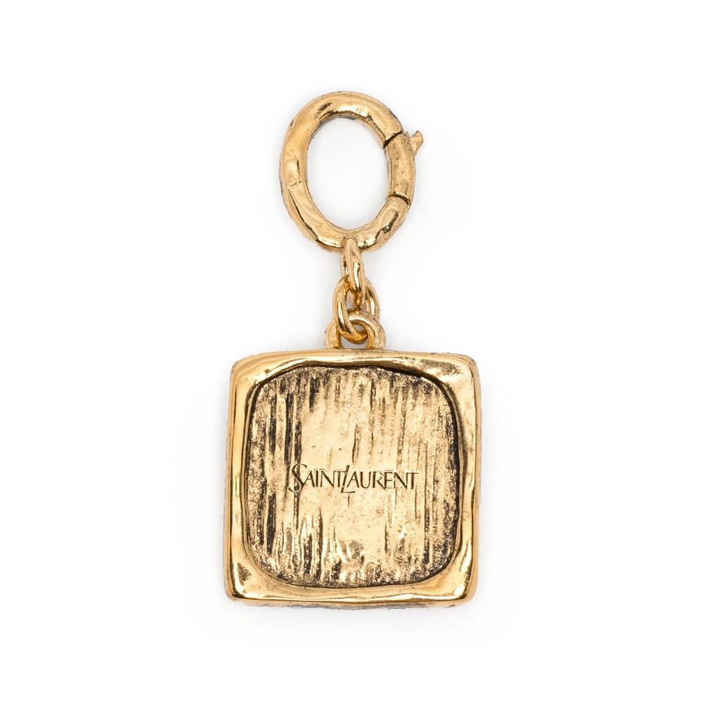 Saint Laurent Gold Necklaces Women Women SAINT LAURENT
