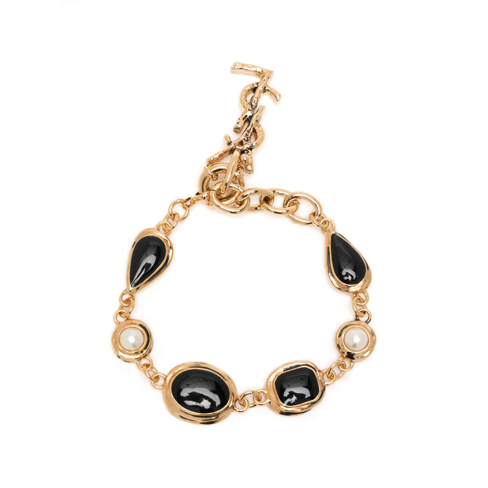Saint Laurent Gold Bracelets Women SAINT LAURENT