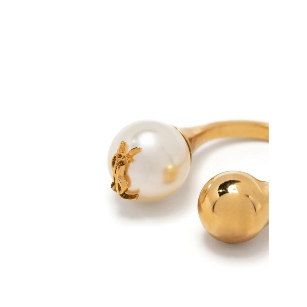 Saint Laurent Gold Rings Women SAINT LAURENT