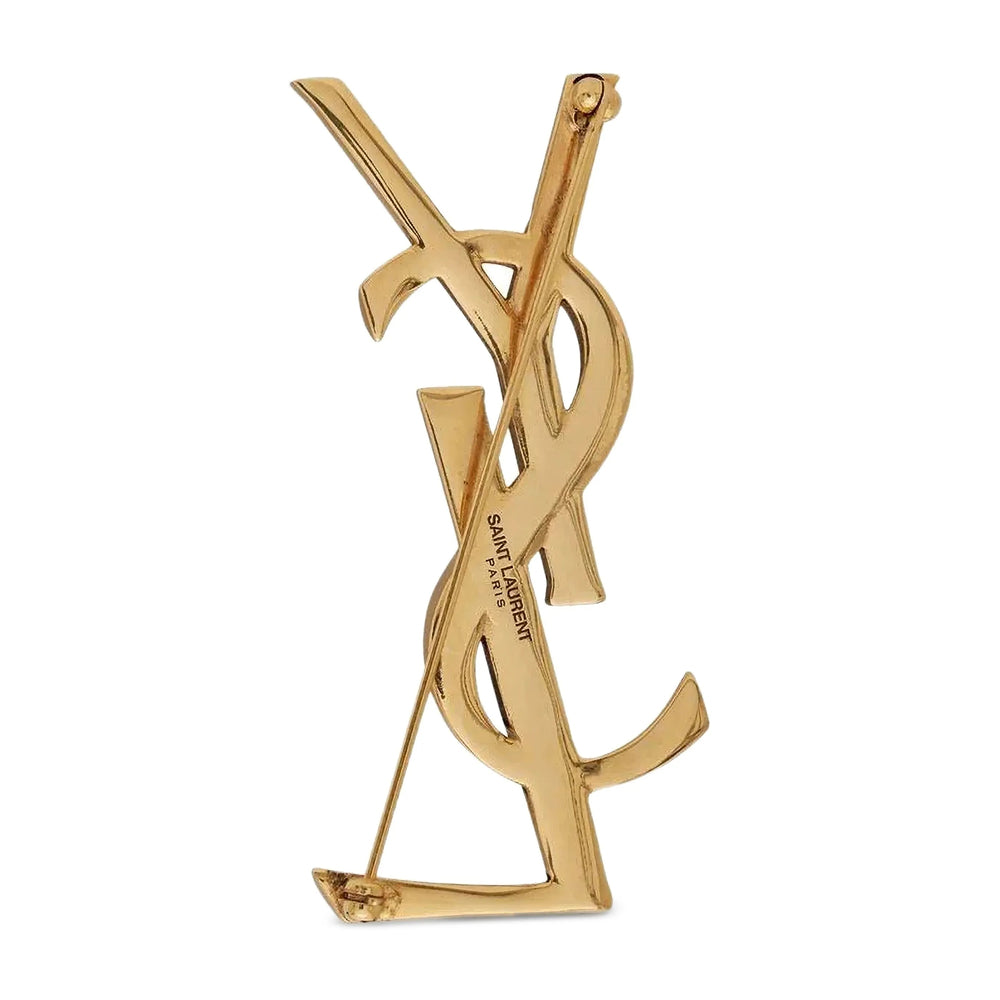 Saint Laurent Gold Brooches & Pins Men