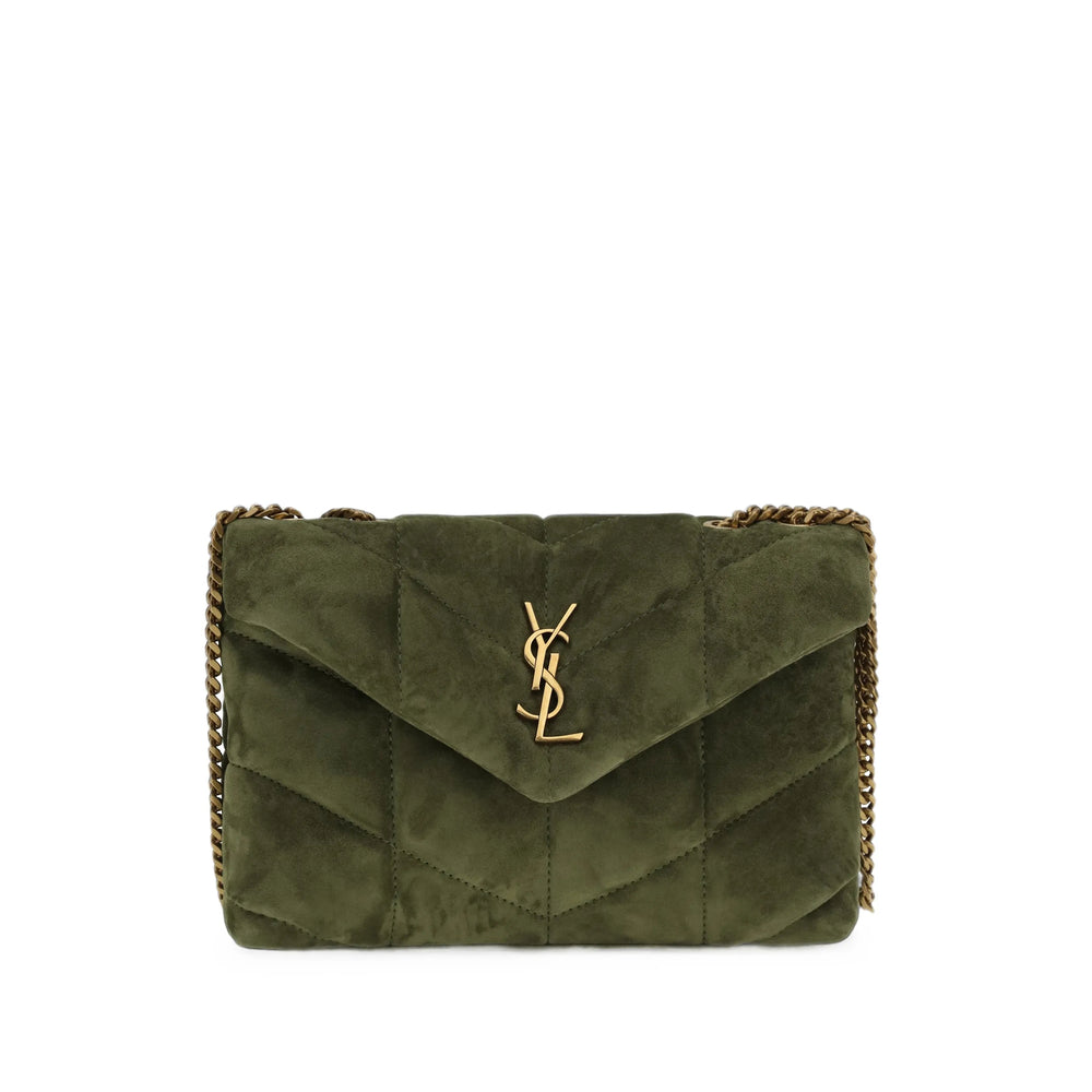 Saint Laurent Green Shoulder Bags Women SAINT LAURENT