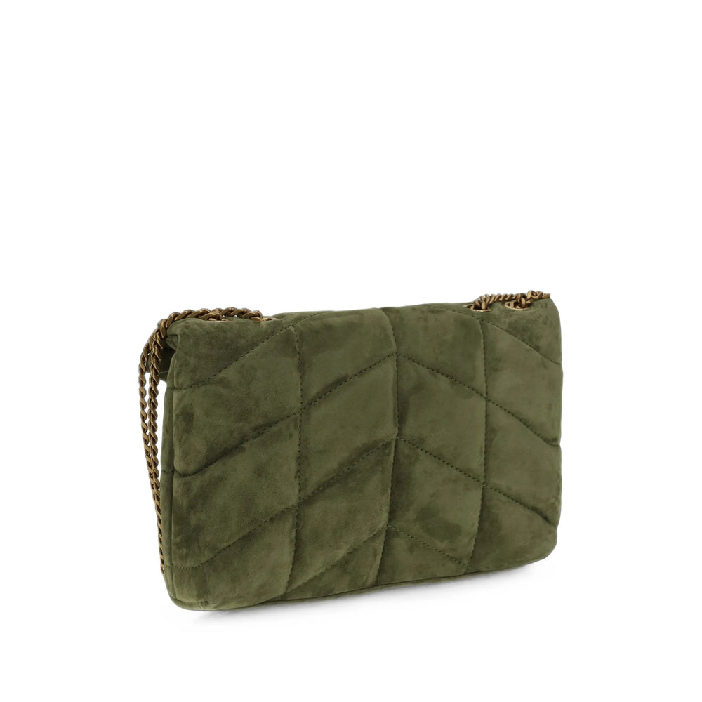 Saint Laurent Green Shoulder Bags Women SAINT LAURENT