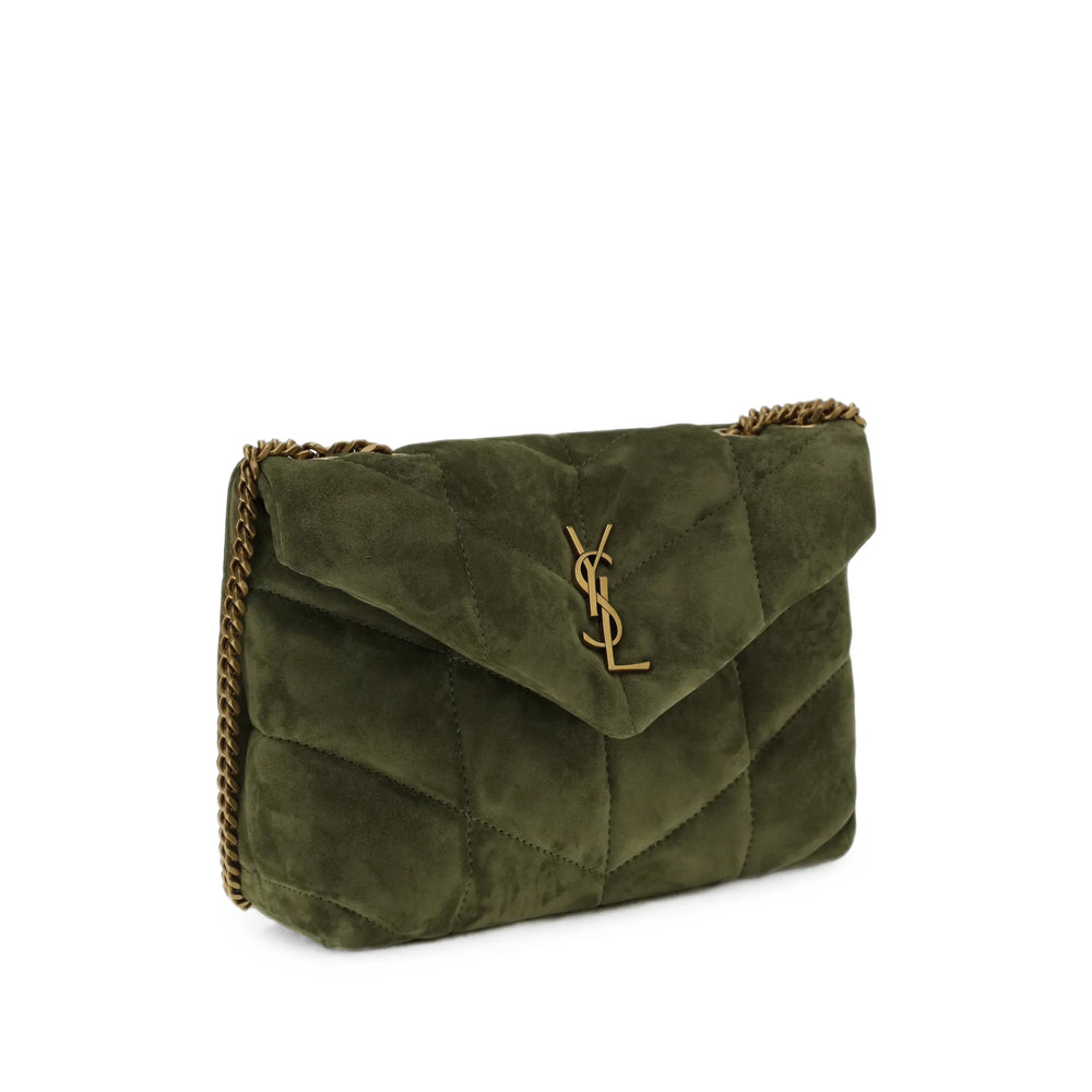 Saint Laurent Green Shoulder Bags Women SAINT LAURENT