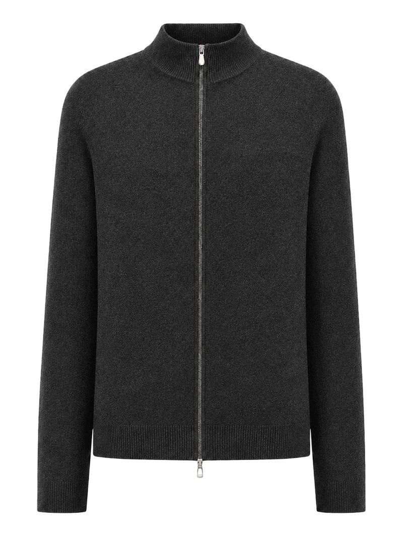 Brunello Cucinelli Men Cashmere Zip-Up Cardigan BRUNELLO CUCINELLI