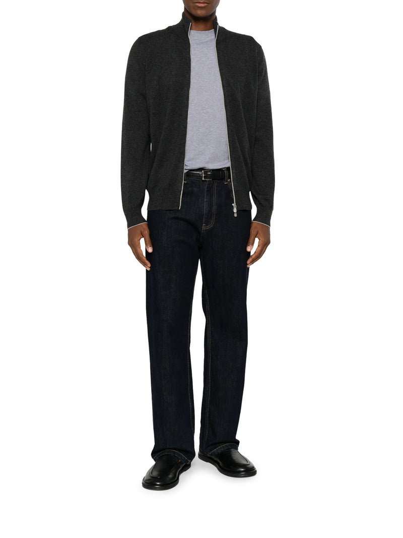 Brunello Cucinelli Men Cashmere Zip-Up Cardigan BRUNELLO CUCINELLI