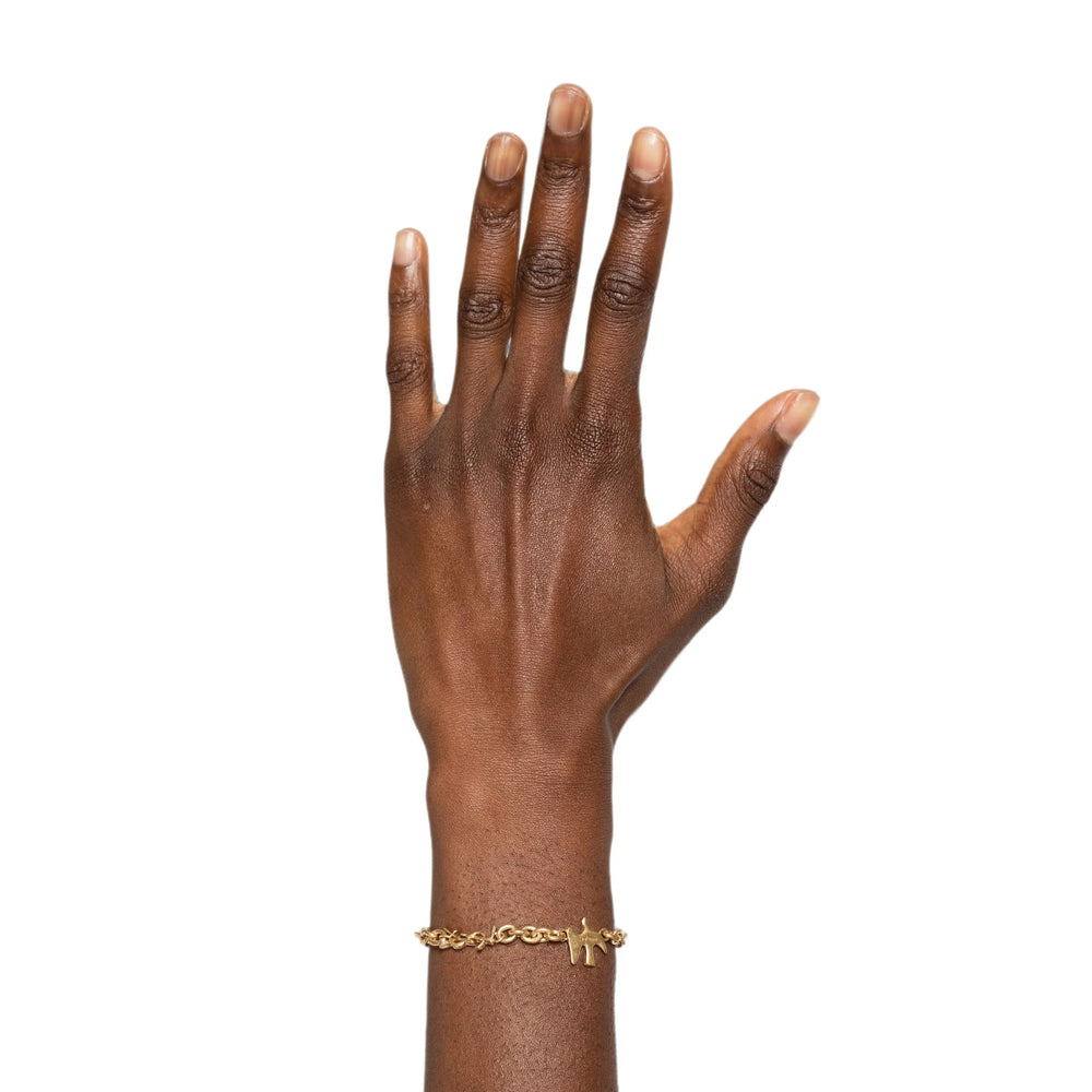 Saint Laurent Gold Bracelets Women SAINT LAURENT