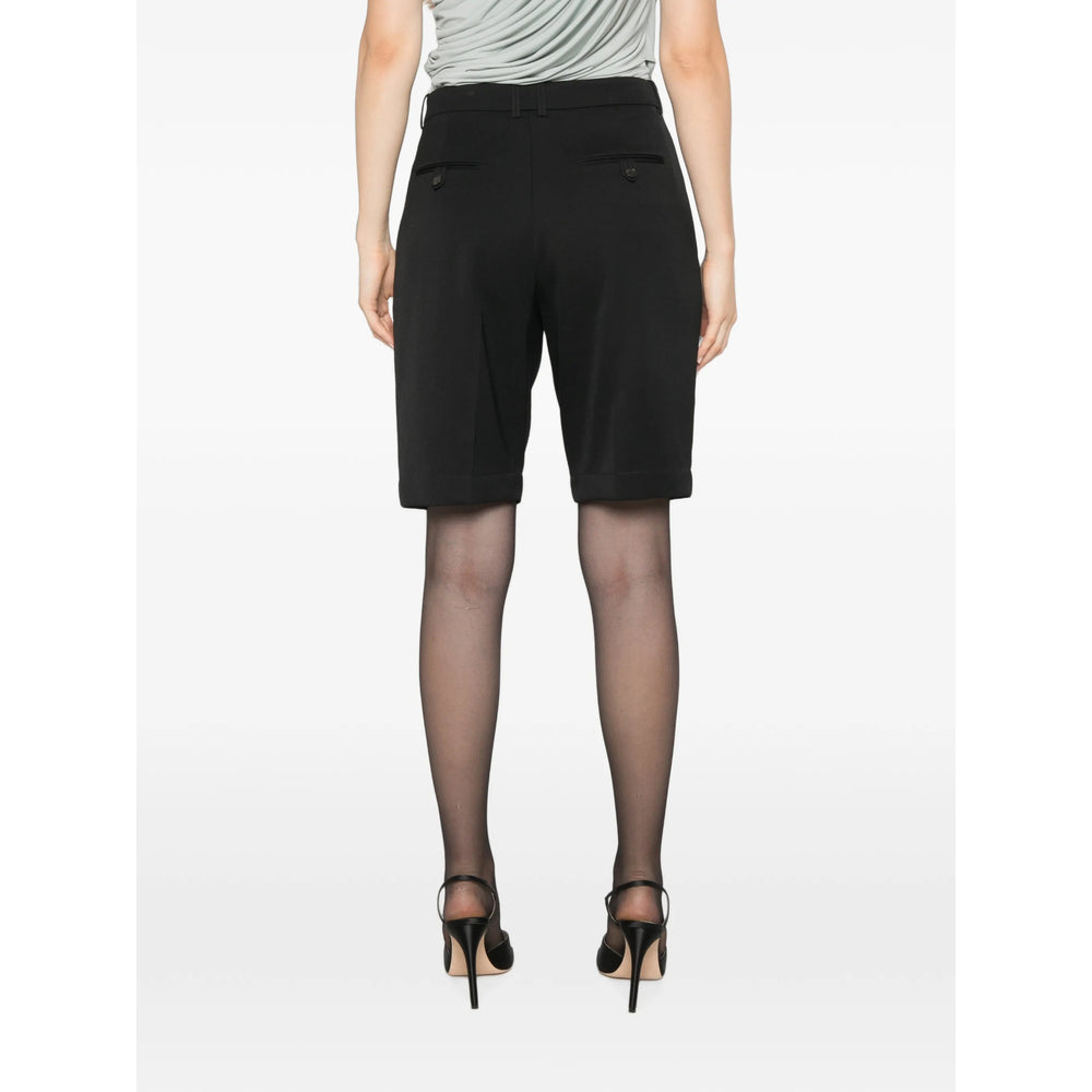Saint Laurent Black Shorts - Tailored Shorts Women SAINT LAURENT