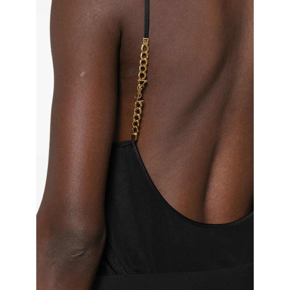 Saint Laurent Black Tops - Blouses Women