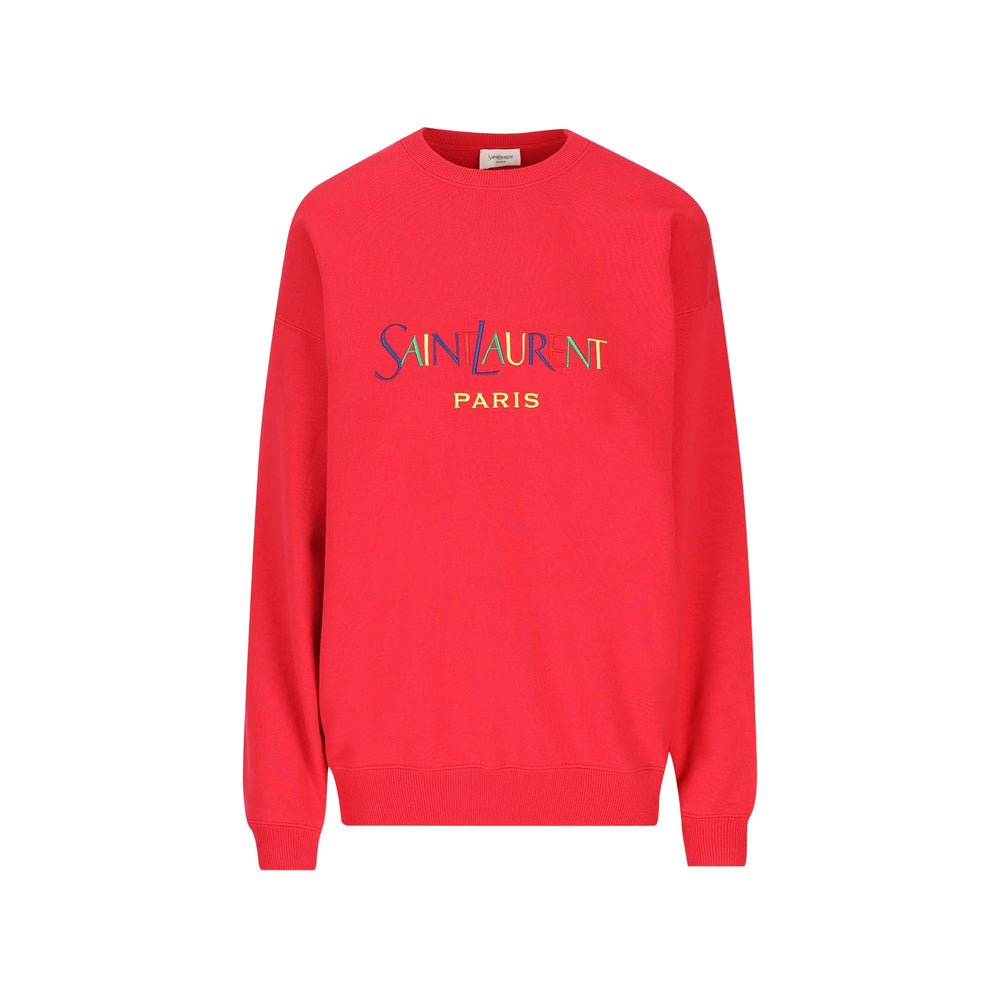 Saint Laurent Red Tops - Sweatshirts Women SAINT LAURENT