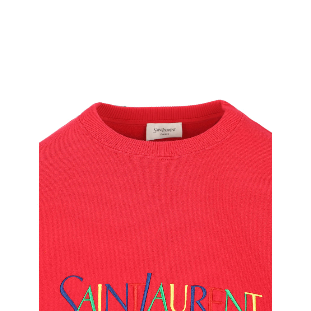 Saint Laurent Red Tops - Sweatshirts Women SAINT LAURENT