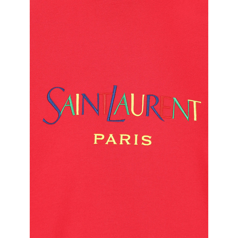 Saint Laurent Red Tops - Sweatshirts Women SAINT LAURENT