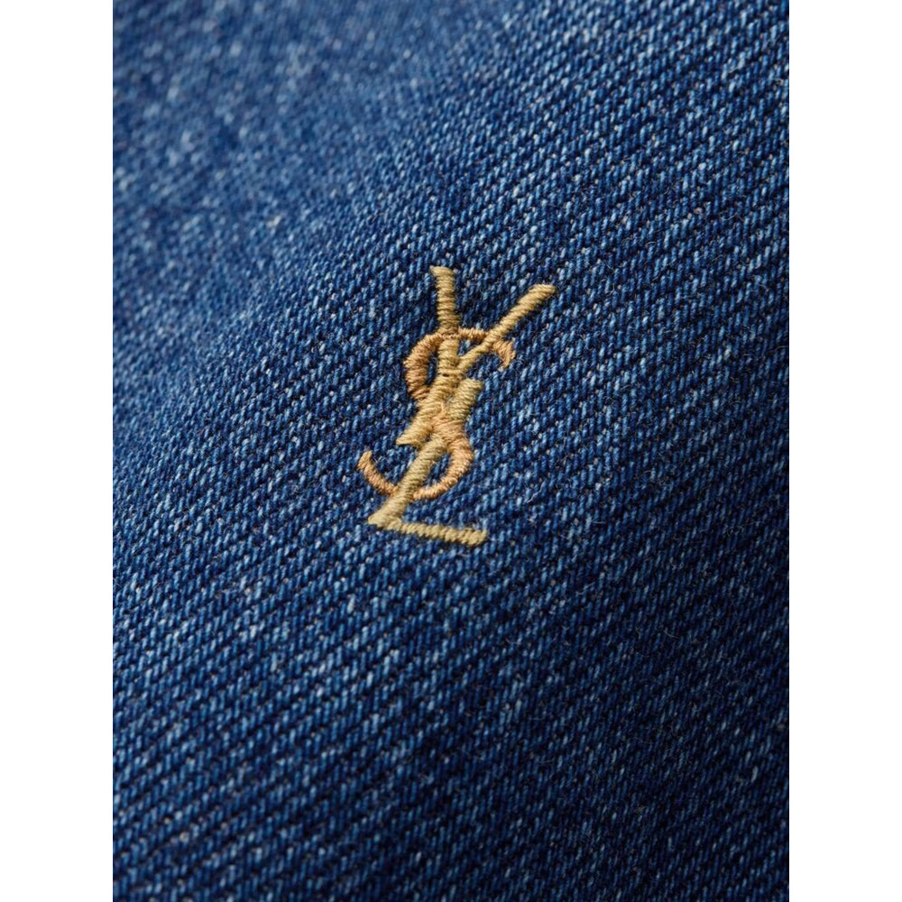 Saint Laurent Blue Tops - Shirts Women SAINT LAURENT