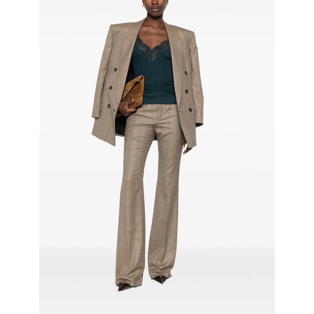 Saint Laurent Neutrals Tops - Vests & Tank Tops Women SAINT LAURENT