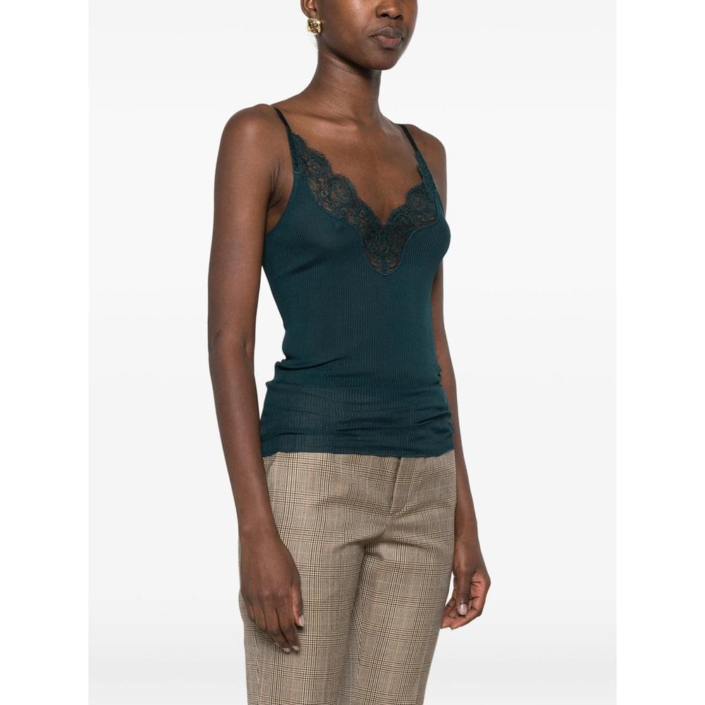 Saint Laurent Neutrals Tops - Vests & Tank Tops Women SAINT LAURENT