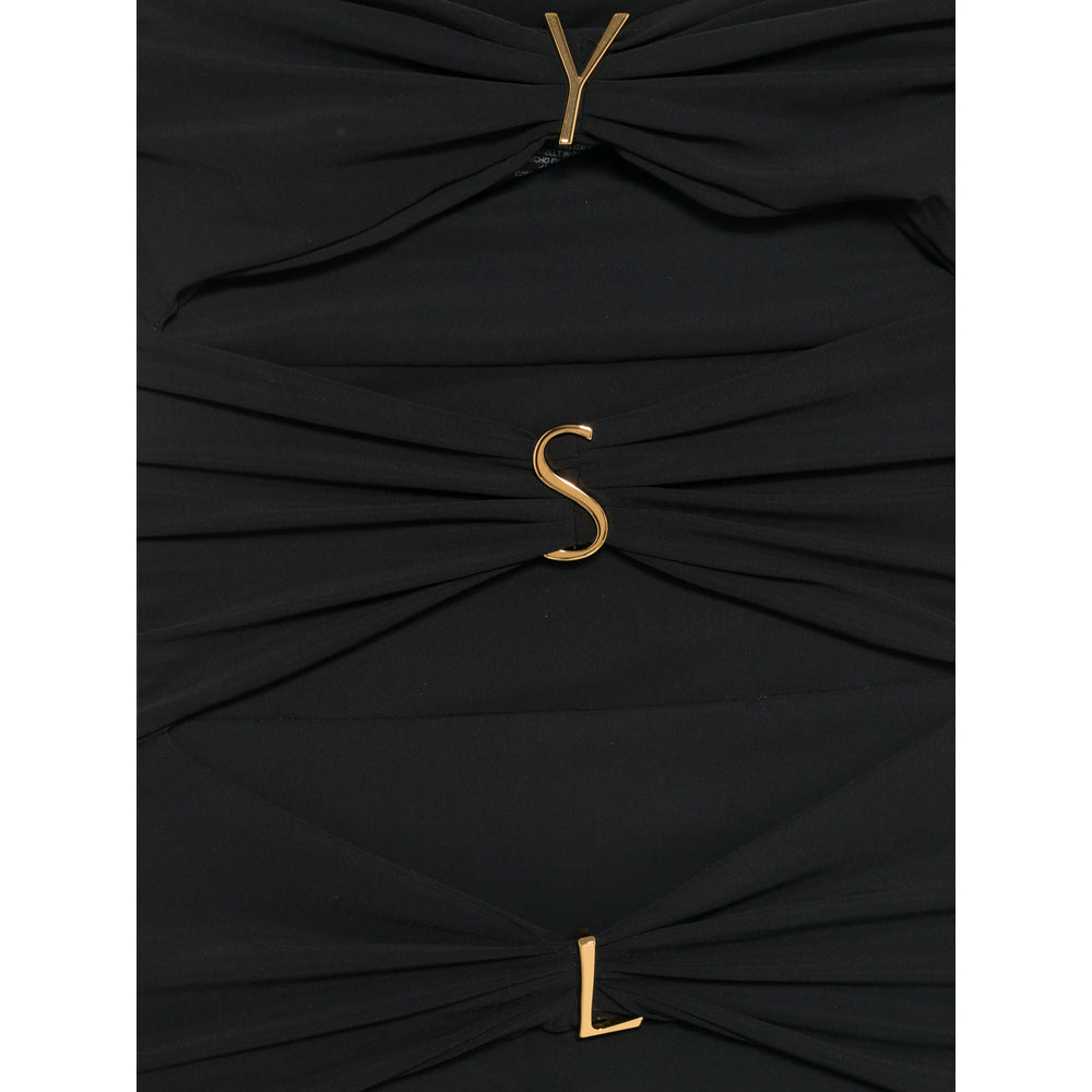 Saint Laurent Black Beachwear - One-Pieces Women SAINT LAURENT