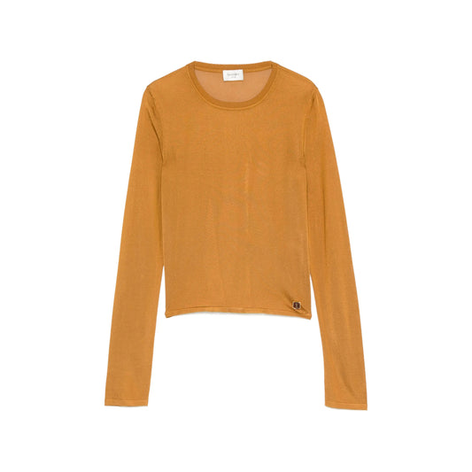 Saint Laurent Brown Tops - T-Shirts & Jerseys Women