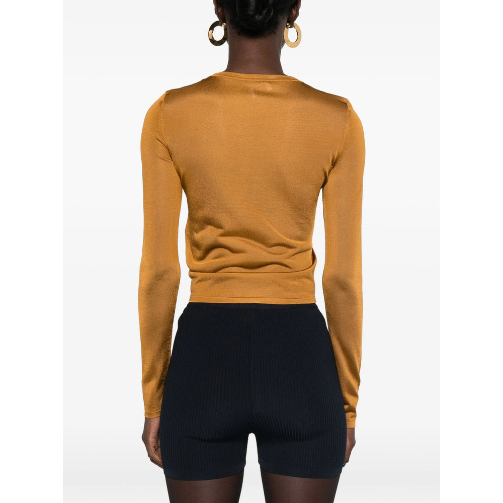 Saint Laurent Brown Tops - T-Shirts & Jerseys Women