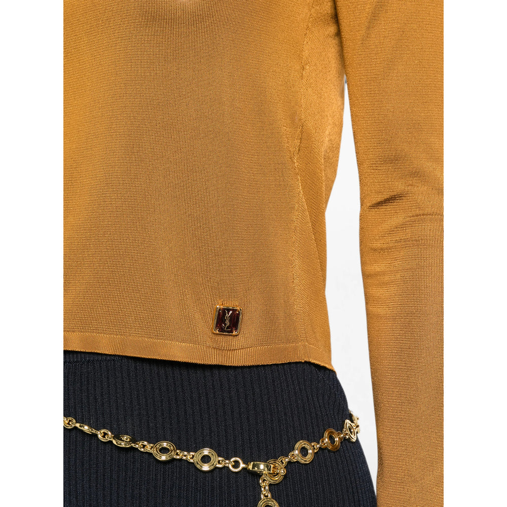 Saint Laurent Brown Tops - T-Shirts & Jerseys Women