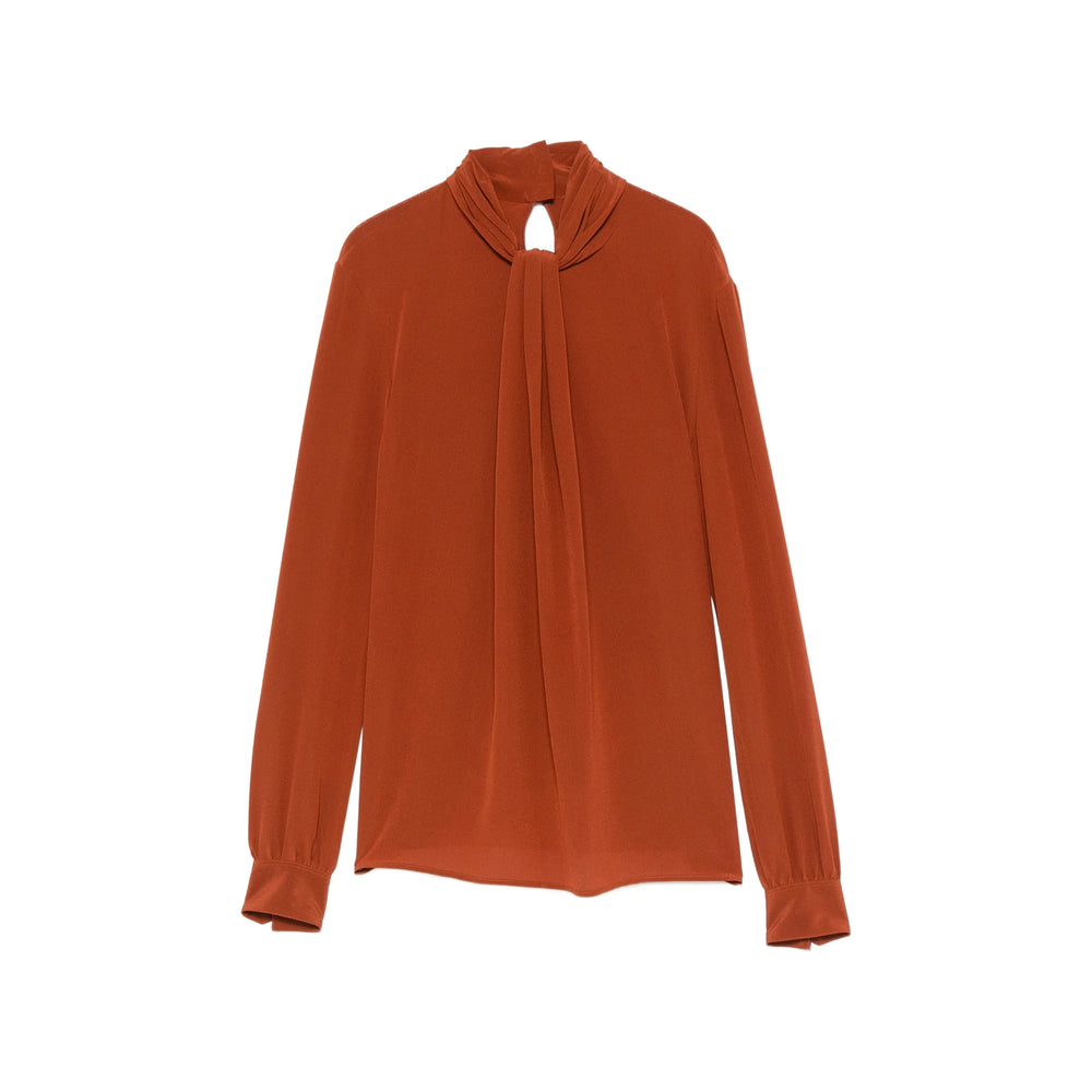Saint Laurent Orange Tops - Blouses Women