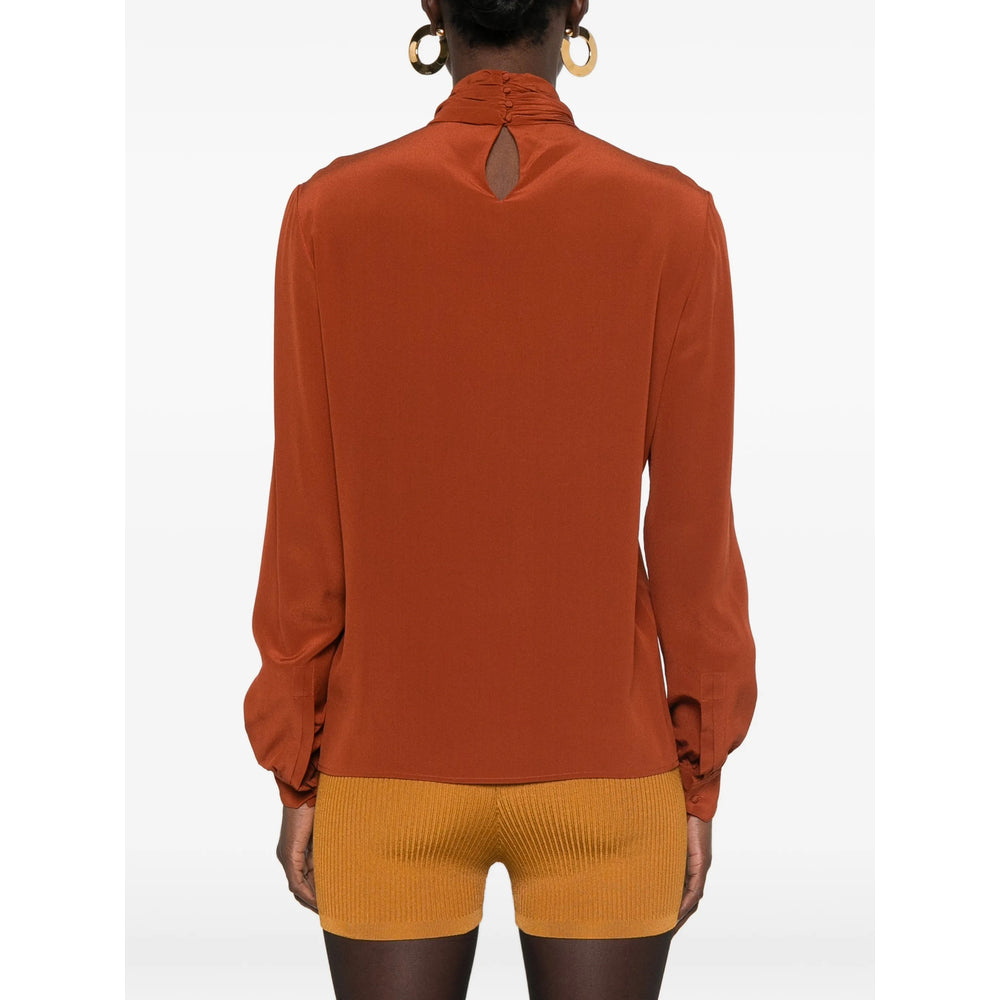 Saint Laurent Orange Tops - Blouses Women
