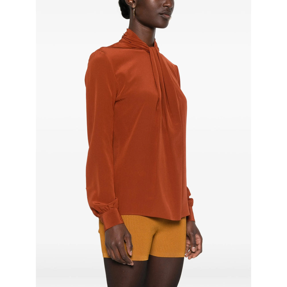 Saint Laurent Orange Tops - Blouses Women