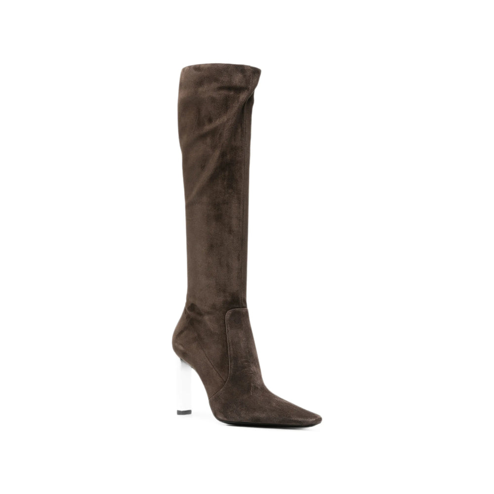Saint Laurent Brown Shoes Women SAINT LAURENT