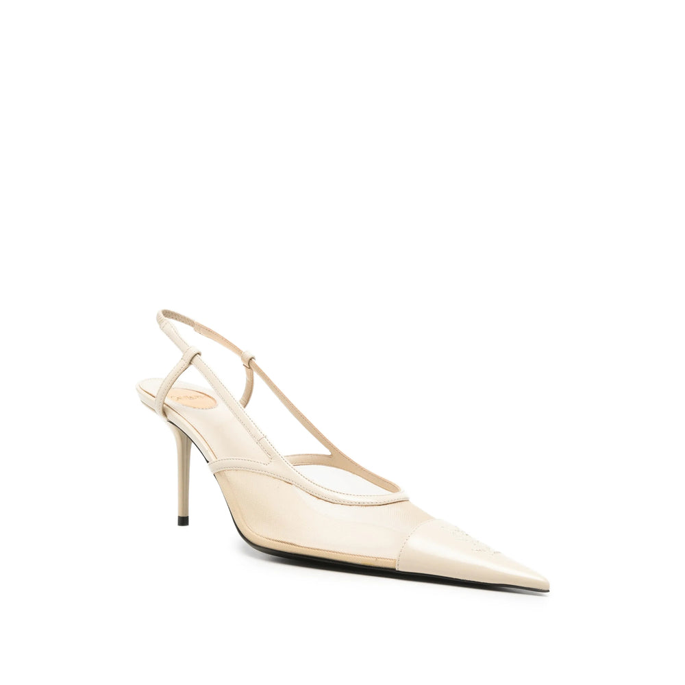 Saint Laurent Neutrals Shoes Women SAINT LAURENT