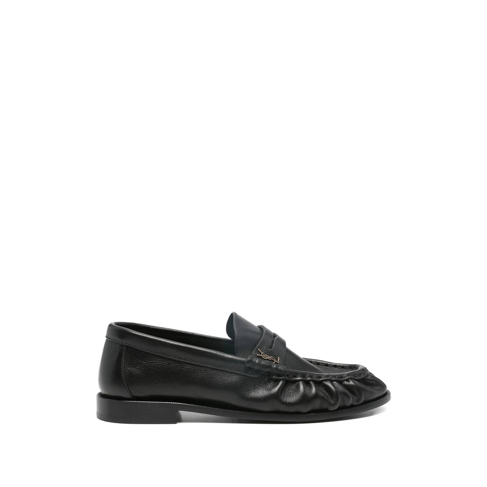 Saint Laurent Black Loafers Women SAINT LAURENT